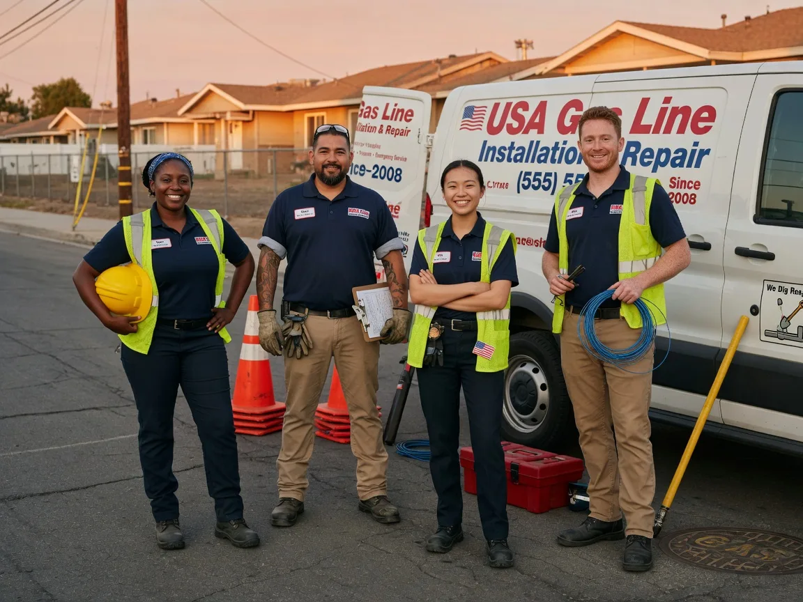 Gas Line Installation company in Fredericktown, PA